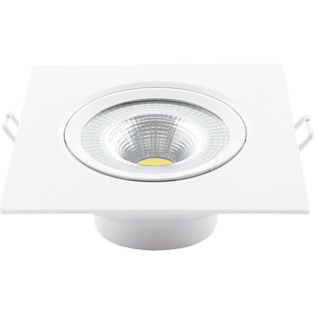 Spot Led Supimpa Quadrado Avant Am3000k 12w Bivnh960 Amarelo