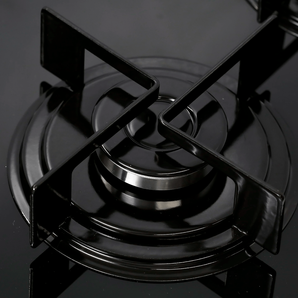 Cooktop a Gás Franke Glass 5 Bocas 75x52cm Preto Bivolt dallahomecenter